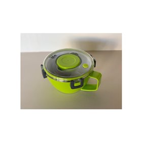 eco life Round Double Wall Φαγητοδοχείο - Θερμός Με Χώρισμα 850Ml - Πράσινο  eco life Round Double Wall Φαγητοδοχείο - Θερμός Με Χώρισμα 850Ml - Πράσινο