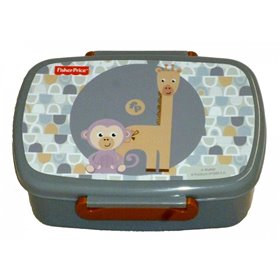 GIM Fisher-Price Giraffe And Monkey Δοχείο Φαγητού (Micro) Καμηλοπάρδαλη Και Μαϊμού  GIM Fisher-Price Giraffe And Monkey Δοχείο Φαγητού (Micro) Καμηλοπάρδαλη Και Μαϊμού