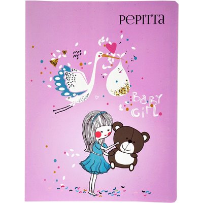 A&ampG PAPER Pepitta Baby Girl Σούπλ Α4 Αρκουδάκι - Teddy 