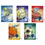 shape notebooks Τετράδιο Σπιράλ 3 Θεμάτων A4 Sports 21X27.9 Cm - 5 Χρώματα 