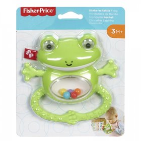 Fisher-Price Shake N Rattle Frog Ζωάκια Σαφάρι - Βατραχάκι 