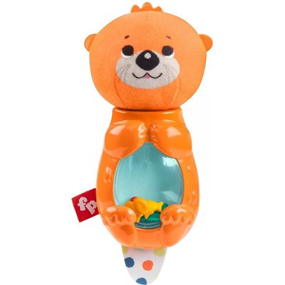 Fisher-Price Hungry Otter Rattle Ζωάκια Κουδουνίστρες - Βίδρα 