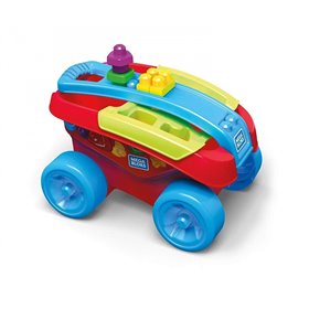 MEGA Συρόμενο Καρότσι Με Τουβλάκια  MEGA Συρόμενο Καρότσι Με Τουβλάκια