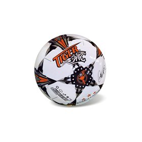 star Μπάλα Ποδοσφαίρου Tiger Pro Star Size 5 Άσπρο-Πορτοκαλί  star Μπάλα Ποδοσφαίρου Tiger Pro Star Size 5 Άσπρο-Πορτοκαλί
