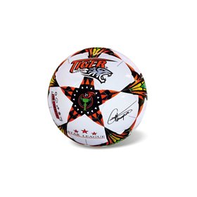 star Μπάλα Ποδοσφαίρου Tiger Pro Star Άσπρο-Πορτοκαλί Φωσφορούχο  star Μπάλα Ποδοσφαίρου Tiger Pro Star Άσπρο-Πορτοκαλί Φωσφορούχο