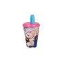 Stor Disney Frozen Ποτήρι Με Καλαμάκι 430ML 