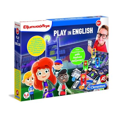 Clementoni Εξυπνούλης Εκπαιδευτικό Παιχνίδι English Για 6+ Χρονών 