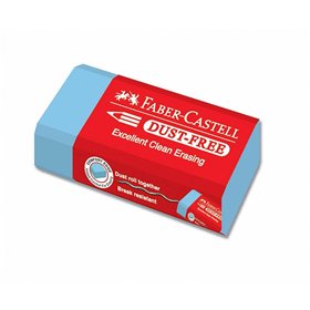 Faber-Castell Γόμα Colour Dust Free - 3 Χρώματα  Faber-Castell Γόμα Colour Dust Free - 3 Χρώματα