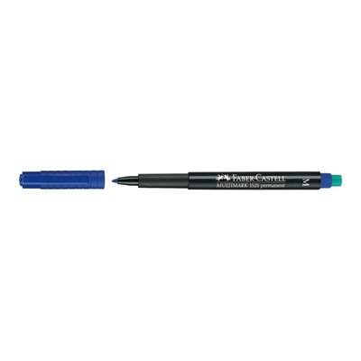 Faber-Castell Πολυ-Μαρκαδόρος Multimark Πάχους M Μπλε Με Γόμα 