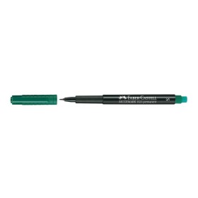 Faber-Castell Πολυ-Μαρκαδόρος Multimark Πάχους S Πράσινος Με Γόμα 