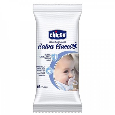 Chicco Μαντηλάκια Αποστείρωσης Μιας Χρήσης 16 Τμχ. 