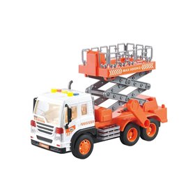  Friction Φορτηγό Με Ανυψωτικό 1:16 