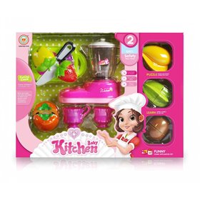  Kitchen Baby Σετ Με Μίξερ Και Φρούτα 