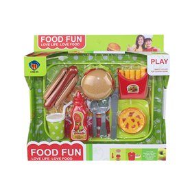  Food Fun Δίσκος Με Fast Food 