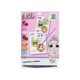 Gialamas L.O.L. Surprise Σετ Ζωγραφικής Με Νούμερα  Gialamas L.O.L. Surprise Σετ Ζωγραφικής Με Νούμερα