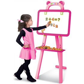  Learning Easel Πίνακας 2 Όψεων 3 Σε 1 - Ροζ 