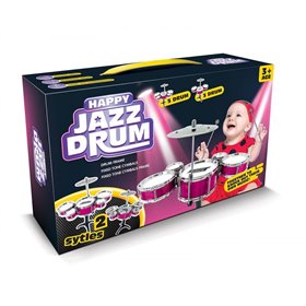  Τύμπανα Σετ Ντραμς Jazz Drum Φουξ 