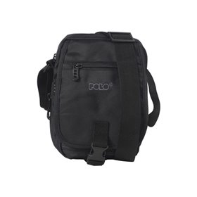 POLO Πολυχρηστικό Τσαντάκι Ώμου Vertical Medium Μαύρο - Χρώμα 02  POLO Πολυχρηστικό Τσαντάκι Ώμου Vertical Medium Μαύρο - Χρώμα 02