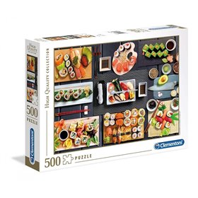 Clementoni Παζλ Quality Collection Sushi 500 Τμχ  Clementoni Παζλ Quality Collection Sushi 500 Τμχ