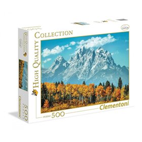 Clementoni Παζλ Quality Collection Grand Teton Fall 500 Τμχ  Clementoni Παζλ Quality Collection Grand Teton Fall 500 Τμχ