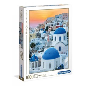 Clementoni Παζλ Quality Collection Σαντορίνη 1000 Τμχ 