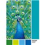 Clementoni Παζλ 1000 Pantone: Peacock Blue 