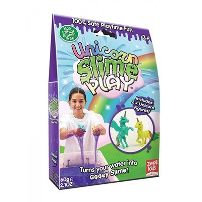 Gialamas Slime Play Unicorn 60Gr Μωβ Με 2 Φιγούρες Μονόκερους 