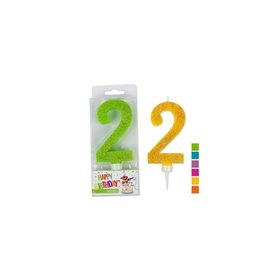 OEM Trend Glitter Κεριά Maxi No. 2 