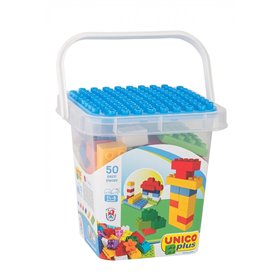 ANDRONI Unicoplus Κουτί Με 50 Τουβλάκια Και Καπάκι Επιφάνεια  ANDRONI Unicoplus Κουτί Με 50 Τουβλάκια Και Καπάκι Επιφάνεια