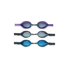 INTEX Silicon Racing Goggles - Αθλητικά Γυαλάκια Κολύμβησης Σε Τρία Χρώματα 