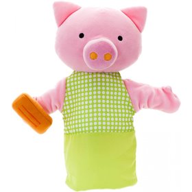 Eurekakids RP Κούκλα Κουκλοθεάτρου Γουρουνάκι Πράσινο 