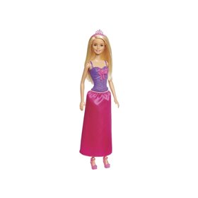 Mattel Barbie Πριγκιπικό Φόρεμα, Μωβ Μπούστο Με Ροζ Φούστα  Mattel Barbie Πριγκιπικό Φόρεμα, Μωβ Μπούστο Με Ροζ Φούστα