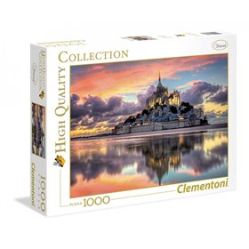 Clementoni Παζλ Quality Collection Magnifique Mont Saint-Michel 1000 Τμχ 