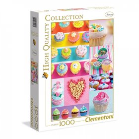 Clementoni Παζλ Quality Collection Γλυκά Donuts 1000 Τμχ 