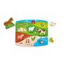 Hape Farm Animal Puzzle And Play - Παζλ Τα Ζώα Της Φάρμας - 9 Τεμ. 