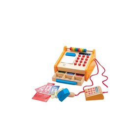 Hape Checkout Register - Η Πρώτη Μου Ξύλινη Ταμειακή Μηχανή - 37 Τεμ.  Hape Checkout Register - Η Πρώτη Μου Ξύλινη Ταμειακή Μηχανή - 37 Τεμ.