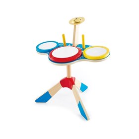 Hape Rock And Rhythm Band - Σετ Τύμπανα Κρουστά - 3 Τεμ. 