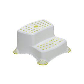 SAFETY 1st Διπλό Βοηθητικό Σκαλάκι Μπάνιου - Λευκό-Πράσινο 