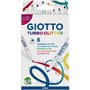 Giotto FILA Turbo Glitter Μαρκαδόροι 8Τμχ 