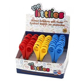 Diakakis imports The Littlies Ψαλίδι Με Χαρακάκι 13 Εκ. - 3 Χρώματα 