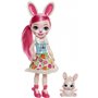 Mattel Enchantimals Μεγάλη Κούκλα - Bree Bunny Με Twist 