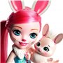 Mattel Enchantimals Μεγάλη Κούκλα - Bree Bunny Με Twist 