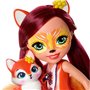 Mattel Enchantimals Μεγάλη Κούκλα - Felicity Fox Με Flick 