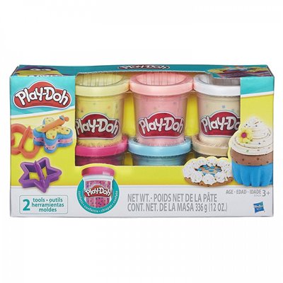 Hasbro Play-Doh Confetti Compound Collection Πλαστοζυμαράκια 