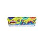 Hasbro Play-Doh Wild Color Pack 4 Βαζάκια 