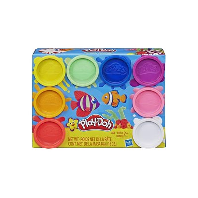 Hasbro Play-Doh Rainbow Μη Τοξικά Πλαστοζυμαράκια Με 8 Χρώματα 