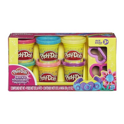 Hasbro Play-Doh Λαμπερές Δημιουργίες Sled Adventure 