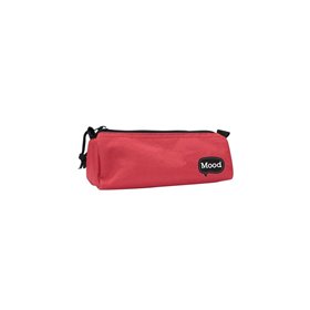 LUNA OFFICE Κασετίνα Με Φερμουάρ Κόκκινη Mood Chrome 