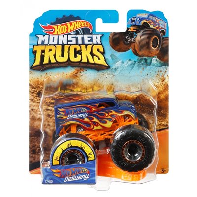 Mattel Hot Wheels Monster Trucks Οχήματα - 22 Σχέδια 