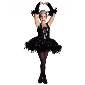 CLOWN Αποκριάτικη Στολή Μαύρος Κύκνος Νο. 04 